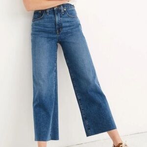 Slim Wide Leg Crop Jeans